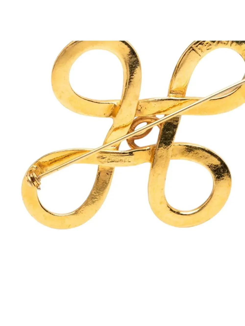 Chanel Cc Logo Brooch Metal #357698C63B